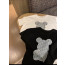 디올 곰돌이 큐빅 포인트 반팔 티셔츠