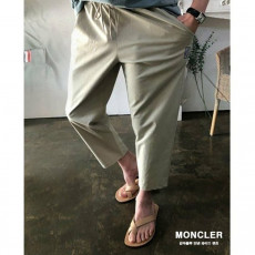 몽클레어 감마블루 린넨 와이드 팬츠