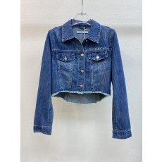 지방시 자수로고 청자켓