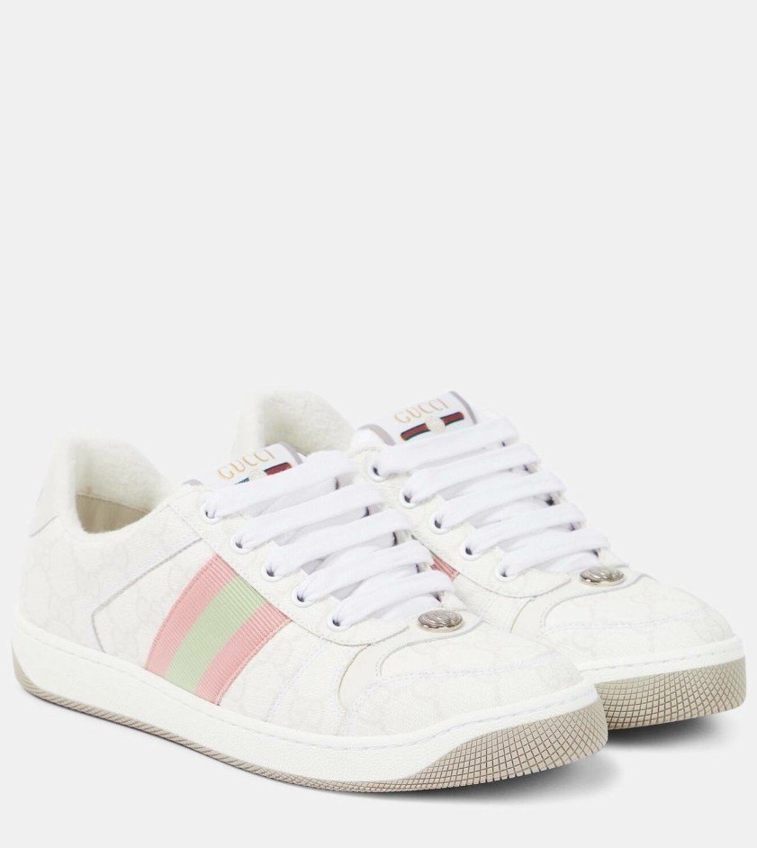 구찌 GG 로고 스크리너 여성 스니커즈 (풀박스구성)