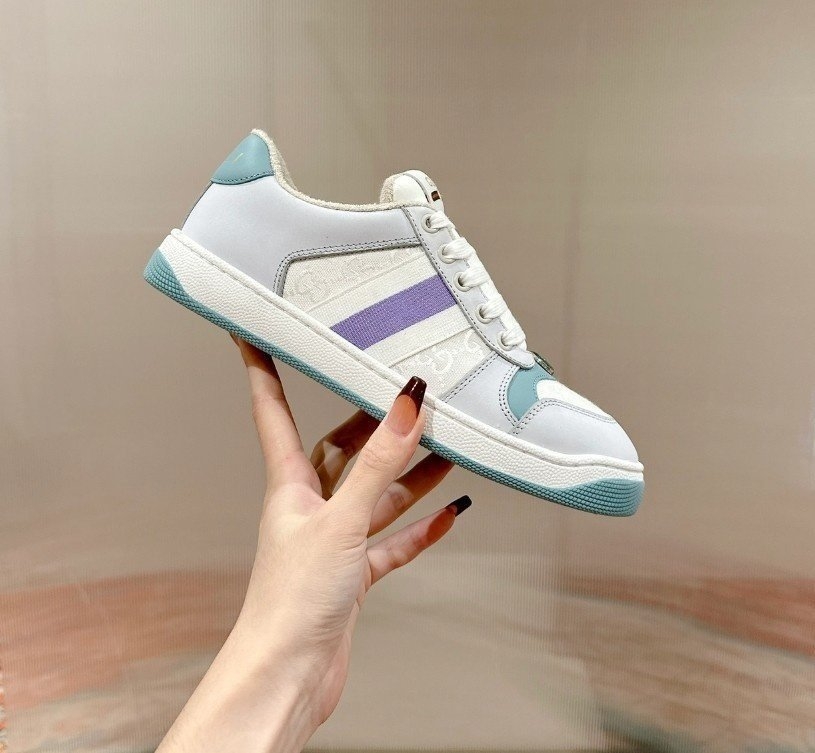 구찌 GG 로고 스크리너 여성 스니커즈 (풀박스구성)