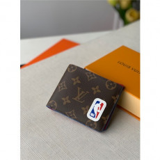  루이비* nba 멀티플 모노그램 반지갑