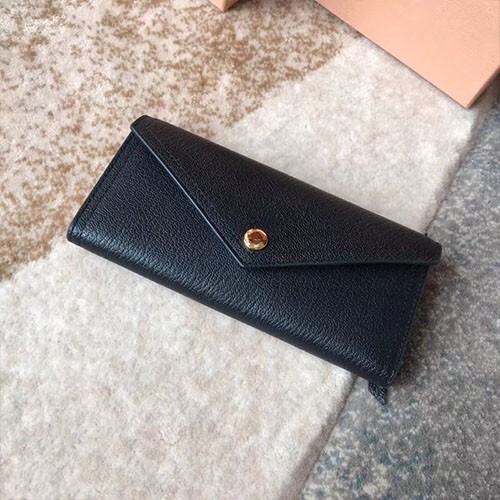 miumiu 미우미* 마드라스 가죽 장지갑 3가지 색상