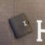 hermes프리미엄에르메* 베안 반지갑 은장 앱송