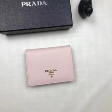  프라* 여성용 사피아노 반지갑 핑크,레드