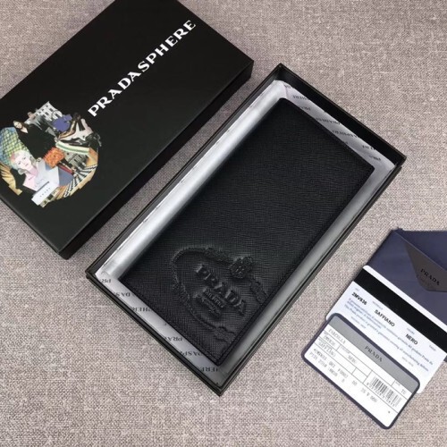  2020 saffiano mens wallet, 2mv836 - 프라* 2020 사피아노 남성용 장지갑,praw0154,19cm.블랙