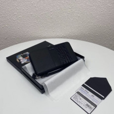  2020 saffiano mens zip round wallet, 2ml028 - 프라* 2020 사피아노 남성용 지퍼 라운드 장지갑,praw0170,20cm.블랙,네이비