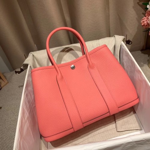 에르메* 가든파티30 로즈핑크 은장 바쉬 컨트리