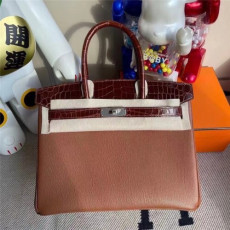 hermes 에르메* 버킨 touch 오리지날 토고+악어가죽 정품가죽사용 (100%수작업) h400800