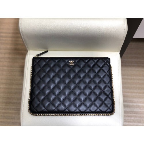  2020 leather clutch bag,28cm - 샤* 2020 레더 클러치백,chab1237,28cm,블랙