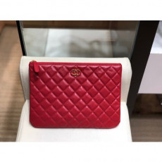  2020 leather clutch bag,28cm - 샤* 2020 레더 클러치백,chab1239,28cm,레드