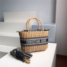  디* wicker 바스켓백 d648009