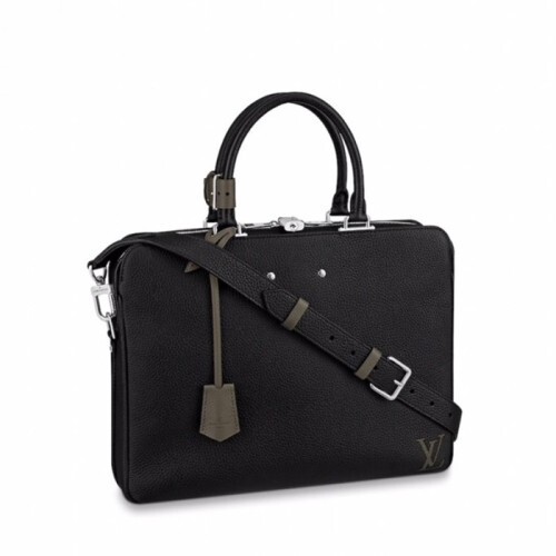  2020 armand briefcase mens business,38cm - 루이비* 2020 아르망 브리프 케이스 남성용 서류가방 m55227,loub1799 ,38cm,블랙