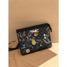  2020 monogram clutch bag,26cm - 루이비* 2020 모노그램 남여공용 클러치백 m61692,loub1661,26cm,블랙