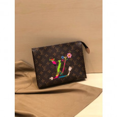  2020 monogram clutch bag,26cm - 루이비* 2020 모노그램 남여공용 클러치백 m47542,loub1662 ,26cm,브라운