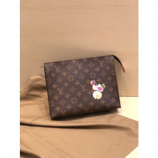  2020 monogram clutch bag,26cm - 루이비* 2020 모노그램 남여공용 클러치백 m47542,loub1663,26cm,브라운