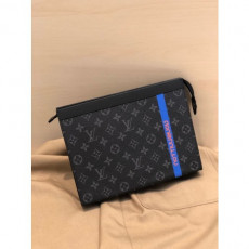  2020 clutch bag,26cm - 루이비* 2020 남여공용 클러치백 m61692,loub1806,26cm,블루,레드,그린