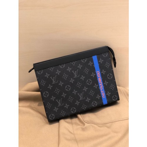  2020 clutch bag,26cm - 루이비* 2020 남여공용 클러치백 m61692,loub1806,26cm,블루,레드,그린