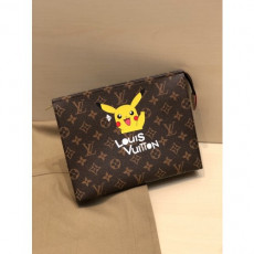  2020 monogram clutch bag,26cm - 루이비* 2020 모노그램 남여공용 클러치백 m47542,loub1834,26cm,브라운