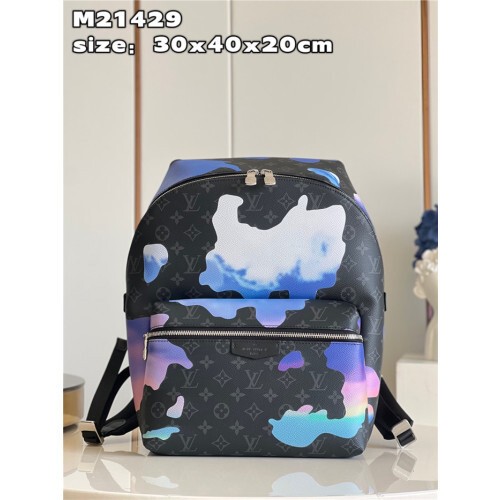  루이비* 디스커버리 백팩 느와 m21429
