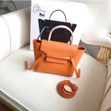 e셀린* 벨트백 나노 20cm 오렌지