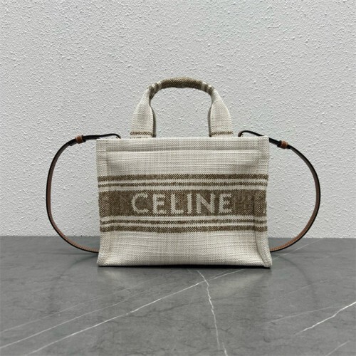  셀린* 자카드 스트라이프 카바스백 199162