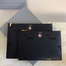  2020 leather clutch bag ,30/33cm - 톰브라* 2020 레더 남여공용 클러치백 thob0087,30/33cm,블랙