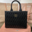 miumiu 미우미* 마테라쎄 나파 가죽 토트백 라지 5bg258