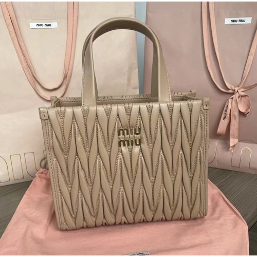 미우미* 5bg263 마테라쎄 탑 핸들 토트백 24cm