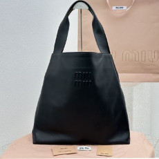 미우미* 가죽 호보백 토트백 블랙 5505