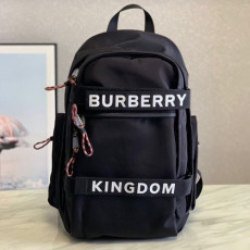  2022 nylon mens back pack , 32cm - 버버* 2022 나일론 남성용 백팩 ,burb0467,32cm,블랙
