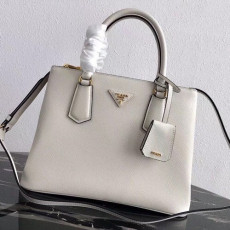 프라* leather tote shouler bag,31cm - 프라* 사피아노 토트 숄더백 6컬러