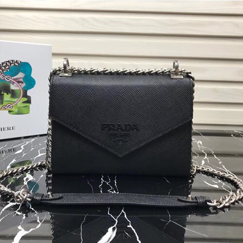  프라* 모노크롬 사피아노 레더백 1bd127-1