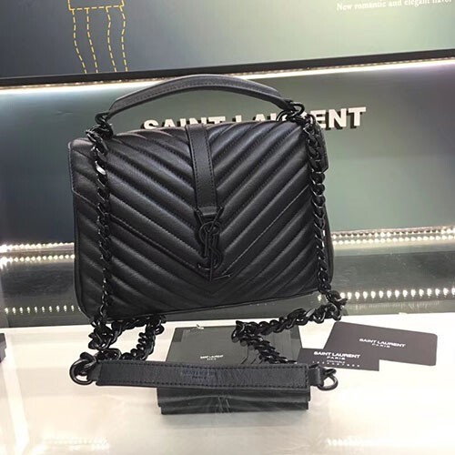 생로* 사첼백 흑니켈 토트&숄더 24cm y87105-2