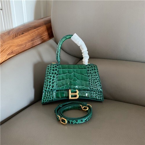 발렌시아* 아워글래스 탑 핸들백 악어무늬 b1060-3