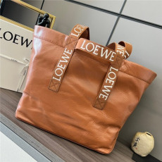  로에* 카프스킨 폴드 쇼퍼백 l6088