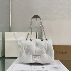 메종 마르지엘* 글램 슬램 체인 숄더백 3397 화이트