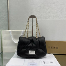 메종 마르지엘* 글램 슬램 체인 숄더백 3397 블랙 골드