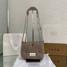 메종 마르지엘* 글램 슬램 체인 숄더백 스몰 3397 베이지