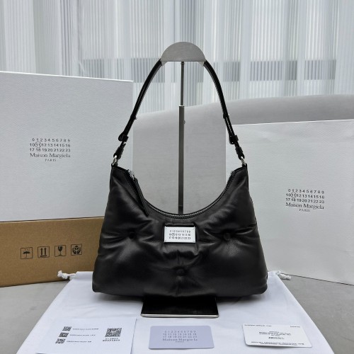 메종 마르지엘* 글램 슬램 스몰 호보백 3359 블랙