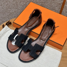 에르메* 산토리니 샌들 cowboy blue 정품급