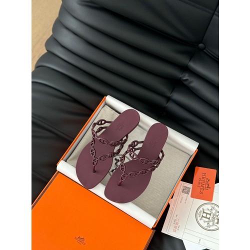에르메* 아일랜드 젤리 샌들