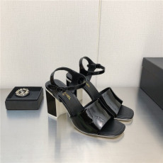  샤* 여성용 샌들 (굽높이7.5cm)(2색상) c90099