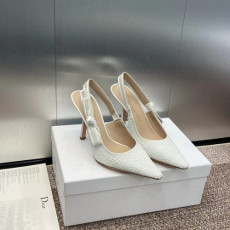 디* 슬링백 펌프스 구두 굽 9.5cm