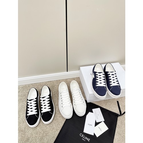 셀린* 캔버스 스니커즈
