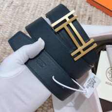 에르메* 남성용 양면벨트 38mm h12299-3