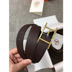 에르메* 남성용 양면벨트 32mm h3025-1