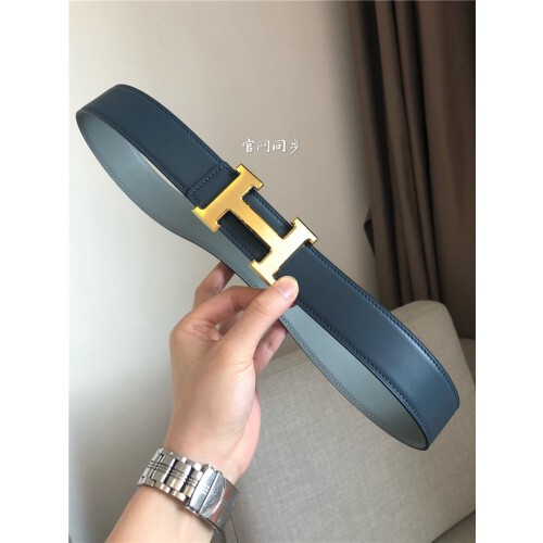 에르메* 남성용 양면 벨트38mm h30774-4