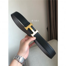 에르메* 남성용 양면 벨트38mm h30774-6