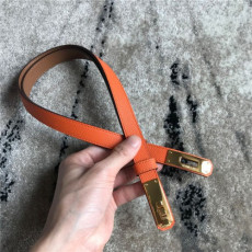 에르메* 여성용 켈리 벨트 넓이 18mm h0120-5